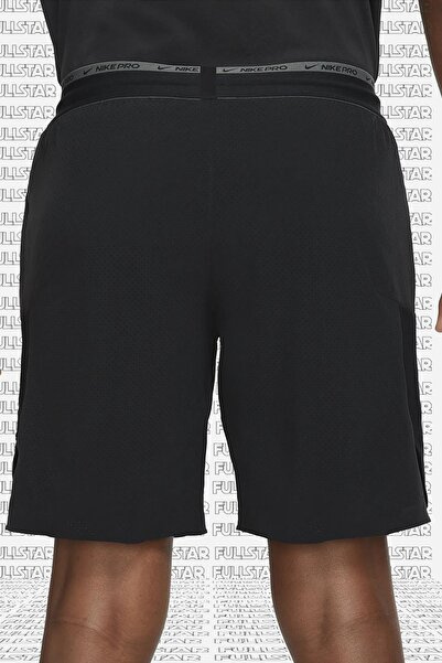 Nike Pro Dri Fit Flex Rep 3.0 Unlined Training Erkek Şort Siyah