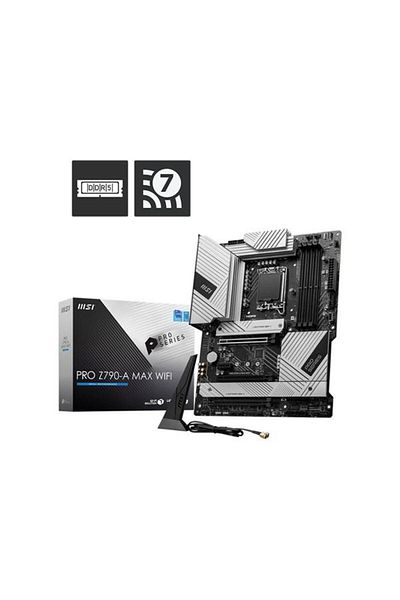 MSI PRO Z790-A MAX WIFI-6E DDR5 HDMI-DP PCIE 4.0 1700p ATX