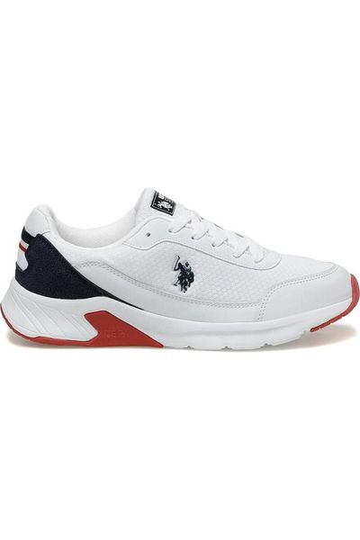 U.S. Polo Assn. U.S.POLO ASSN MOSS 3FX WHITE COMFORT CASUAL ΚΑΘΗΜΕΡΙΝΑ ΑΘΛΗΤΙΚΑ ΠΑΠΟΥΤΣΙΑ
