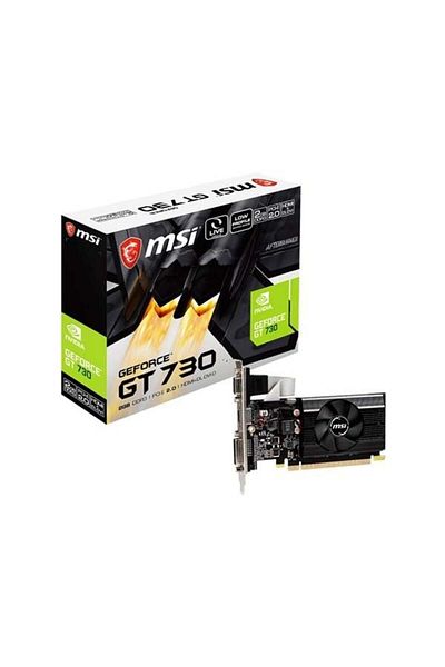 MSI Gt730 2gb N730k-2gd3/lp Ddr3 64bit Hdmi Dvi Pcıe 16x V2.0