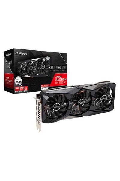 ASROCK Rx6750 Xt Challenger Pro - 12Gb Oc Gddr6, 192Bit Hdmi-Dp, Pcie 4.0