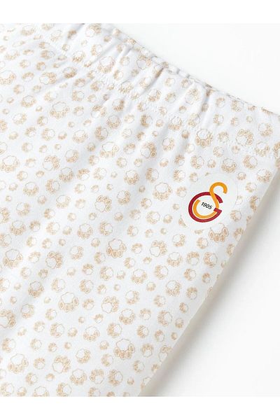 Galatasaray Original Logo Baby Tracksuit Bottom
