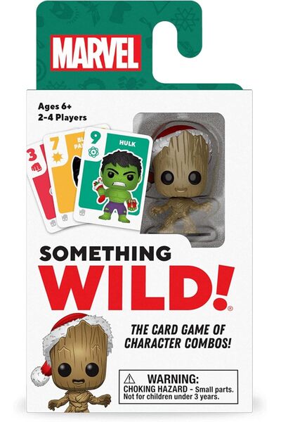 Funko Something Wild - Guardians of the Galaxy - Baby Groot with Santa Hat, Makes a Great Gift for Kid