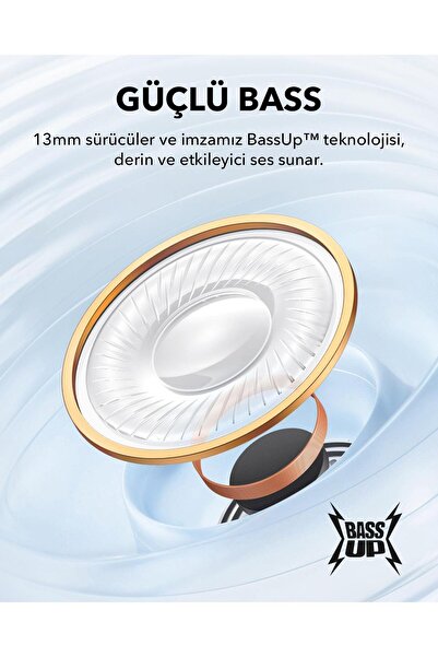 Anker سماعة أذن سوداء من Soundcore K20i - A3994