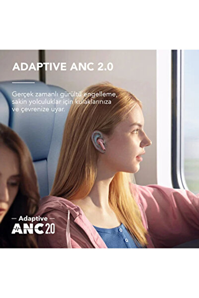 Anker Soundcore Liberty 4 Nc Tws Bluetooth 5.3 Kulaklık - A3947 - Açık Mavi