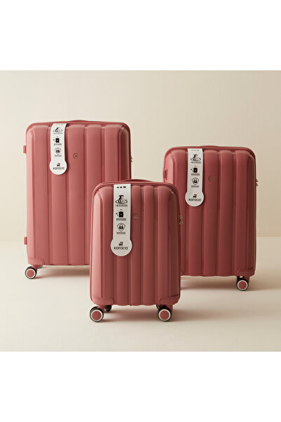 Karaca Home Karaca Alice Büyük Boy Valiz Gül Kurusu 75 cm