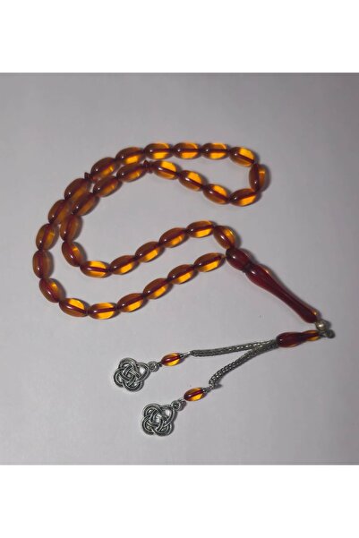 Ziu قطع الشعير مسحوق العنبر هابي 11x6 مم طول 17.5 سم إليف فاف شرابة