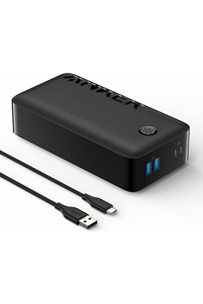 Anker 347 Powerbank 40000mAh - PowerCore 40K Taşınabilir Hızlı Şarj Cihazı - 30W - Siyah - A1377
