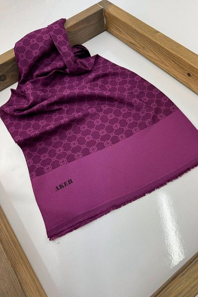 Aker Monogram Soft Cotton Shawl 1090100 -994