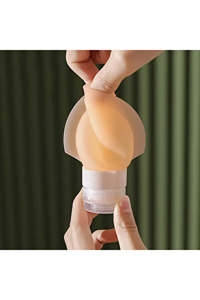 Bee you Tekli Silikon Seyahat Şampuan Şişesi