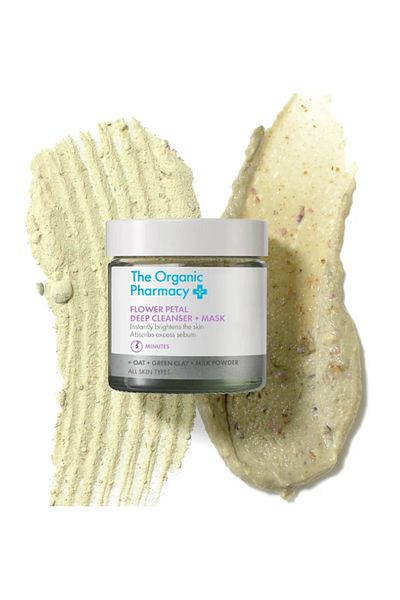 The Organic Pharmacy Flower Petal Deep Cleaning Mask - Short Cut