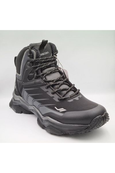 Lescon Ανδρικές μπότες Tornado Max 2 Μαύρες Outdoor Waterproof Trekking