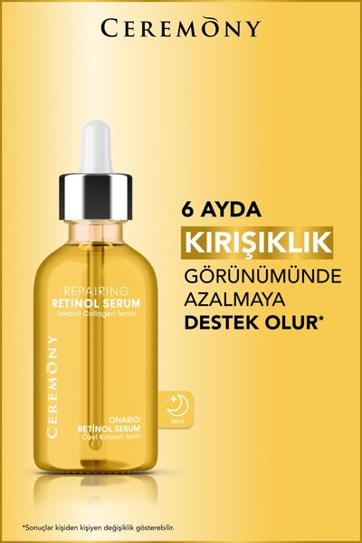Ceremony 5’li Cilt Bakım Serum Seti | C Vitamini, Retinol, Hyaluronik Asit, Niacinamide, Alpha Arbutin
