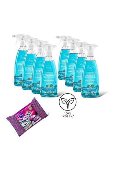 Viking 8 Adet Banyo Spreyi + Magic Sünger