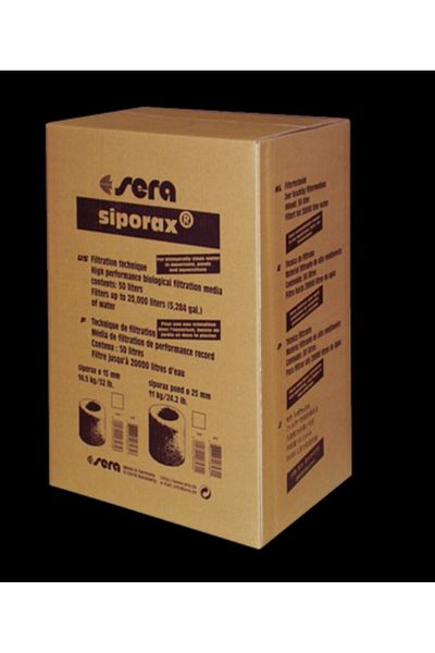 SERA Siporax 500ml Filter Material - No Box Mesh Gift