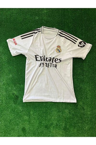 Lion Spor R.Madrid Kylian Mbappe 24/25 Εποχή Εντός έδρας Λευκό Χρώμα Τζέρσεϊ