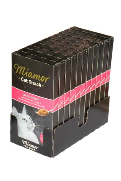 Miamor Cream Somonlu Kedi Ödülü 6 X 15 gr 11'li Ekonomik Koli