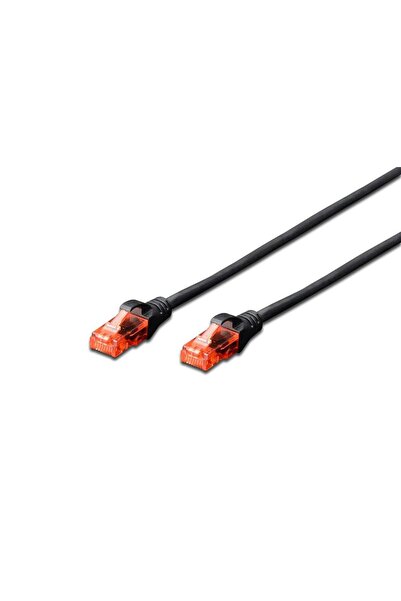 Genel Markalar DK-1617-010-BL PATCH KABLO CAT.6 UTP 1 MT AWG 26-7 LSZH SİYAH