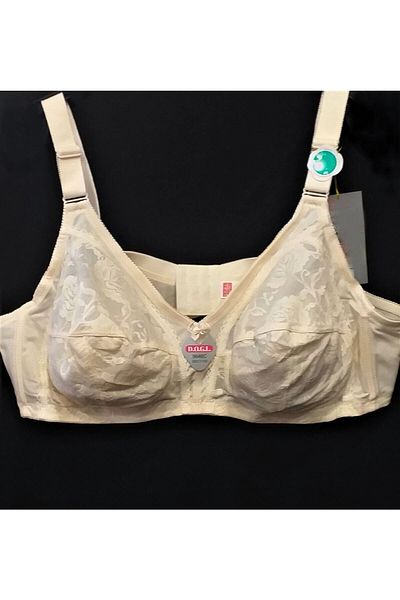 D.O.G.L. Large Size Lace Supporting Bra 115-120-125-130 Skin
