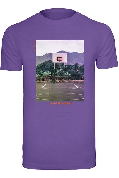 Mister Tee Feel The Heat T-Shirt Rundhalsausschnitt