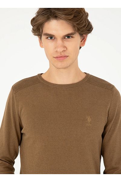 U.S. Polo Assn. Мъжки класически тесен пуловер G081Sz0Tk.000. 1920992 Dmls