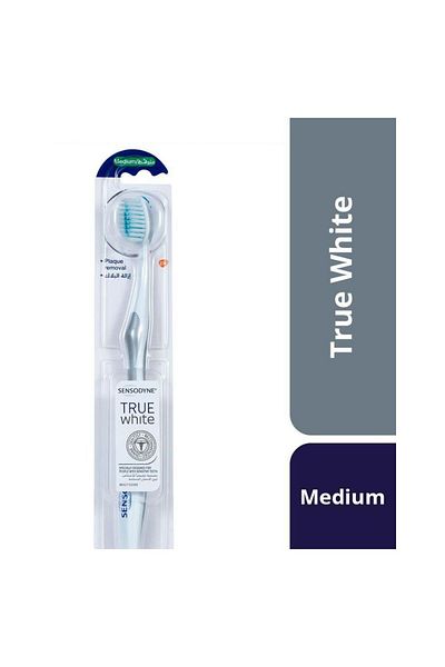 Sensodyne T.b True White Medium (5355) --- Sensodyne True White Medium Brush Head 5355