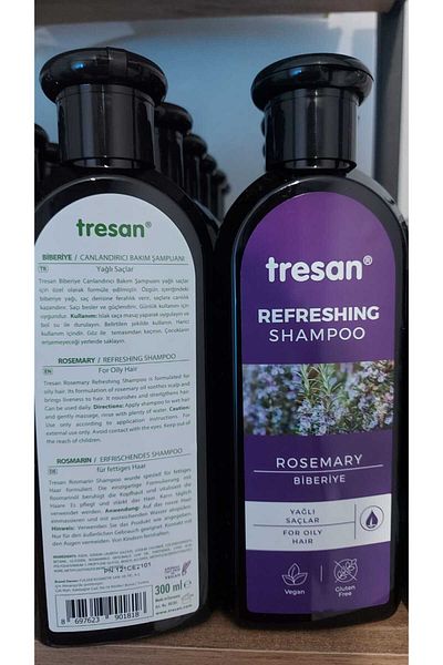 Tresan Rosemary Revitalizing Shampoo -300Ml- (1 Piece)