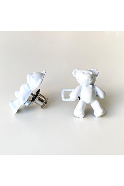 Kartopu Pantolon Beli Daraltma Aparatı Ayıcık Model Beyaz ( 1 Çift )