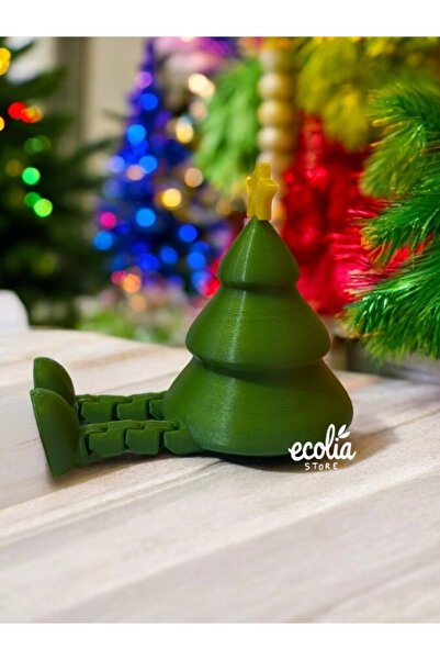 Main Collectibles Oynar Ayaklı Yılbaşı Ağacı Dekoratif Obje