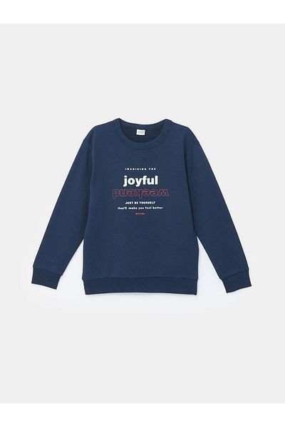 LC Waikiki Lcw Kids Crew Neck Boy's Sweatshirt 2 Pcs