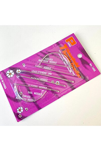 yumakça Eğri Metal Dikiş İğne Seti 1005