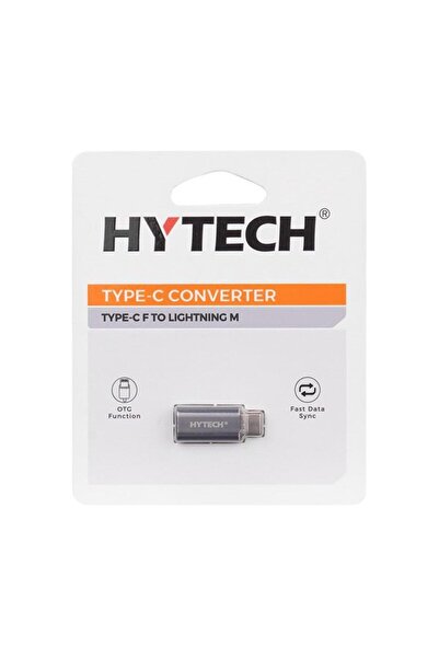 Hytech Hy-Xo27 Typec F to Lightning m Converter