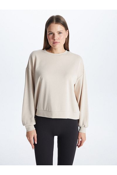 LC Waikiki Γυναικείο φούτερ LCWK Crew Neck Oversize