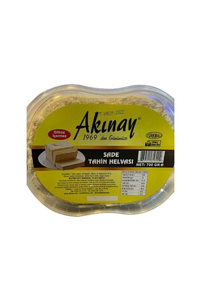 Akınay Kuruyemiş Akınay Nuts Plain Tahini Halva 700 g