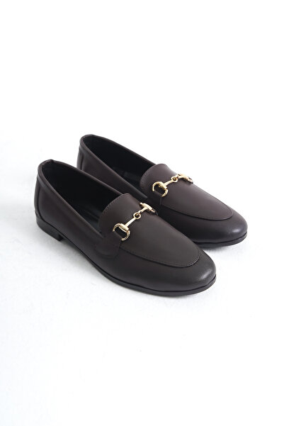 Liza Shoes حذاء باليرينا نسائي بإبزيم - A019-K028