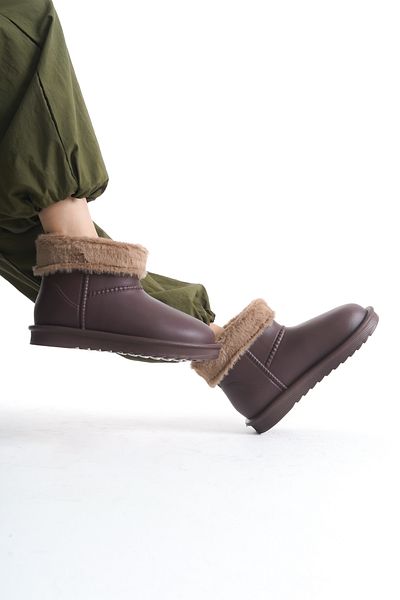 Liza Shoes Дамски плюшени гумени ботуши A022-K1000