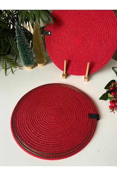 Nev Design Set of 6 Cotton Plates - American Service