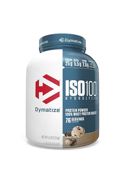 Dymatize - Iso 100 - Cookies And Cream - 5 Lbs.