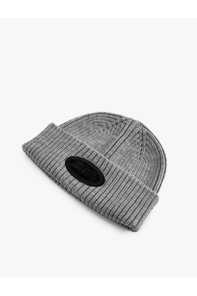 Koton Label Embroidered Layered Beret