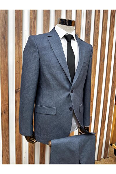 HÜRMEN Light Blue Jacket Trousers Classic Suit