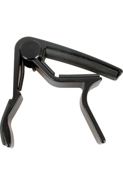 Jim Dunlop Trigger Acoustic Guitar Capo 83CB - Curved Black Elektro ve Akusti...