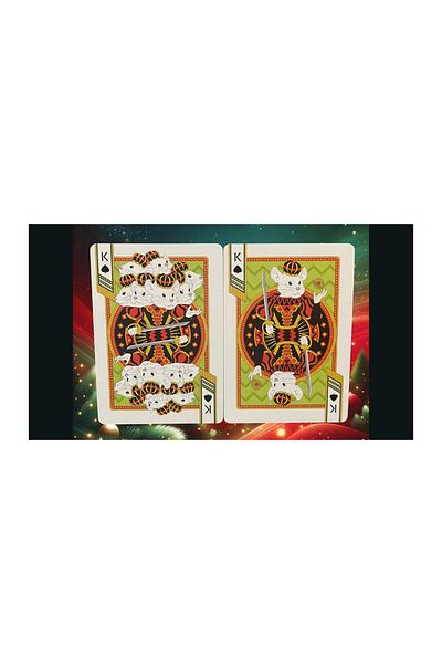 OyuncaklarÜlkesi Bicycle Nutcracker Green Premium Playing Card Limited Edition Collectable Playing Cards