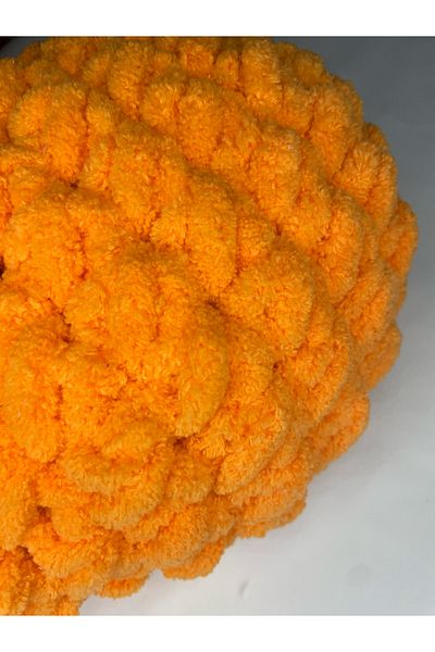 Alize Hand Knitted Puffy Heart Pillow Decorative Gift