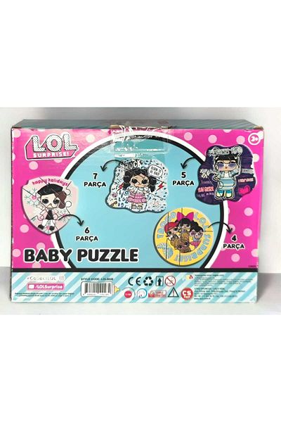 Cs Toys Set of 4 Lol Baby Puzzle