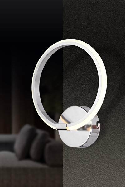 bordolux Pl 02 Model Krom 3 Renkli Koridor Ve Mutfak Için Ideal Aplik Alüminy...