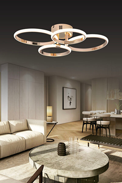 bordolux Pl 02 4 Model Gold 3 Renkli Salon Ve Oturma Odası Için Ideal Alüminy...