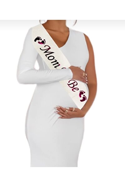 Öztürkpartievi Baby Shower u boji fuksije sa pojasom - buduća mama