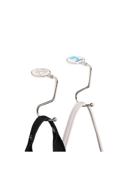 Genel Markalar Askı Kaymaz Yüzey Estetik Tasarım Masaya Takılabilen Çanta Askısı