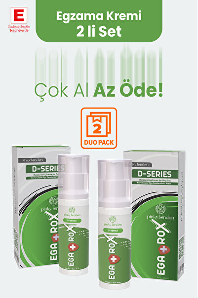 Pinky London Egarox - E.gzama Kuru Cilt Için Nemlendirici Krem 2'li Set ( 100 ml X 2 Adet )