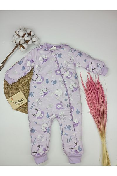 MAİBELLA Baby Boys Girls Winter Sleeping Bag - Baby Rabbit Deer Figured, Zippered, 100% Cotton, 2.5 Tog Kids